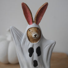 Load image into Gallery viewer, New Design | Cute Ghost Bunny Ornament | Halloween Ornament | Rabbit Ornament
