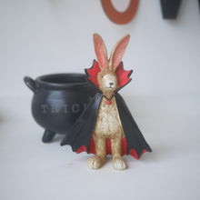 Load image into Gallery viewer, Vampire Bunny Halloween Decor| Vampire | Bunny Range | Halloween Decor | Bunny Ornament
