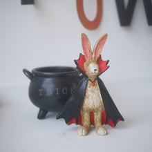 Load image into Gallery viewer, Vampire Bunny Halloween Decor| Vampire | Bunny Range | Halloween Decor | Bunny Ornament
