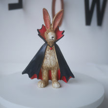 Load image into Gallery viewer, Vampire Bunny Halloween Decor| Vampire | Bunny Range | Halloween Decor | Bunny Ornament
