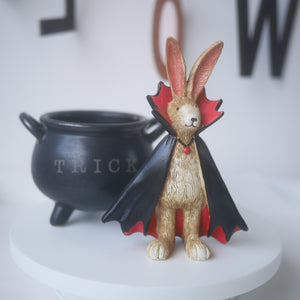 Vampire Bunny Halloween Decor| Vampire | Bunny Range | Halloween Decor | Bunny Ornament